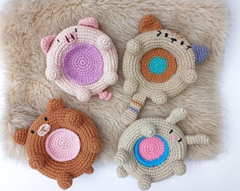 Patrón de crochet Animalitos multiusos