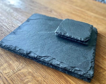 Black Slate Placemats & Coasters