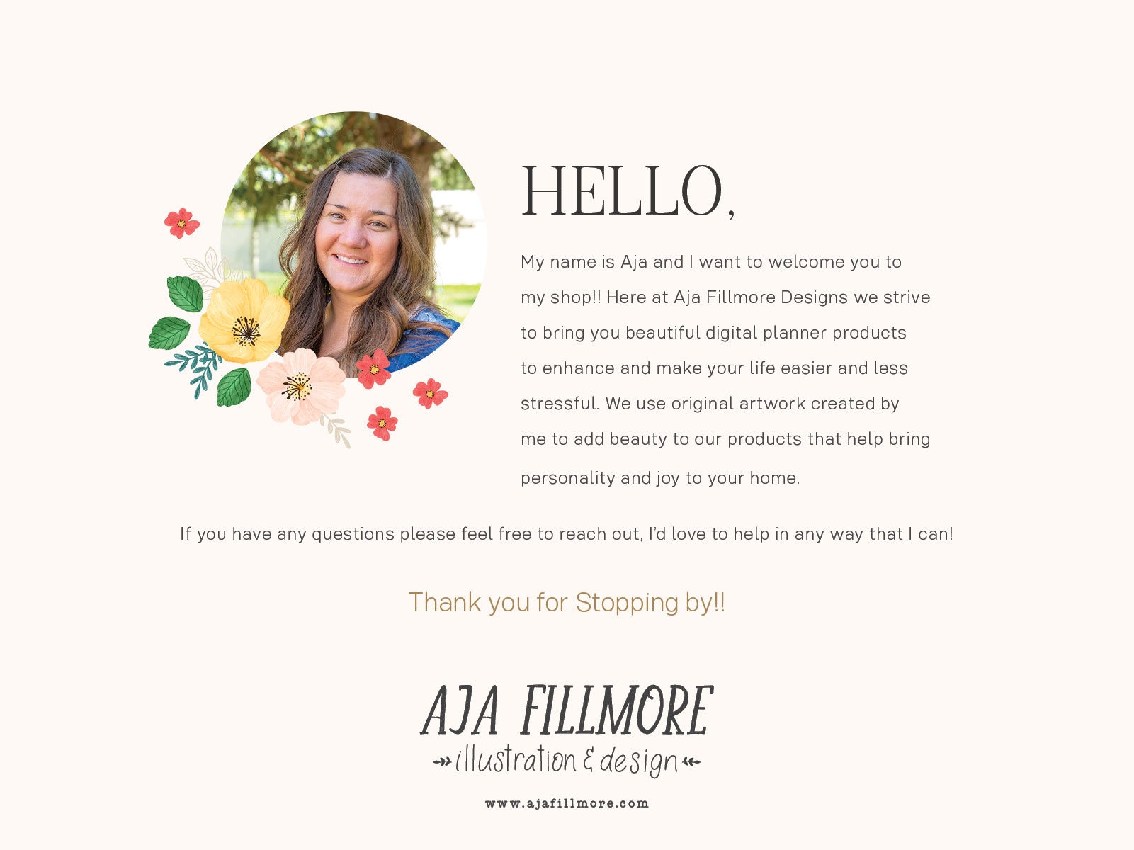 2024 Year at a Glance Calendar 2024 Wall Calendar 2024 Digital Wall