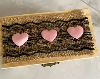 Hölzerne Behälterbox, hölzerne Andenken-Schmuckbox, rechteckige unlackierte Holzschatulle, Geschenkbox-Aufbewahrung, Fotobox, Erinnerungsbox