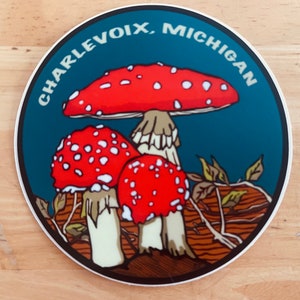 CHARLEVOIX MICHIGAN Sticker