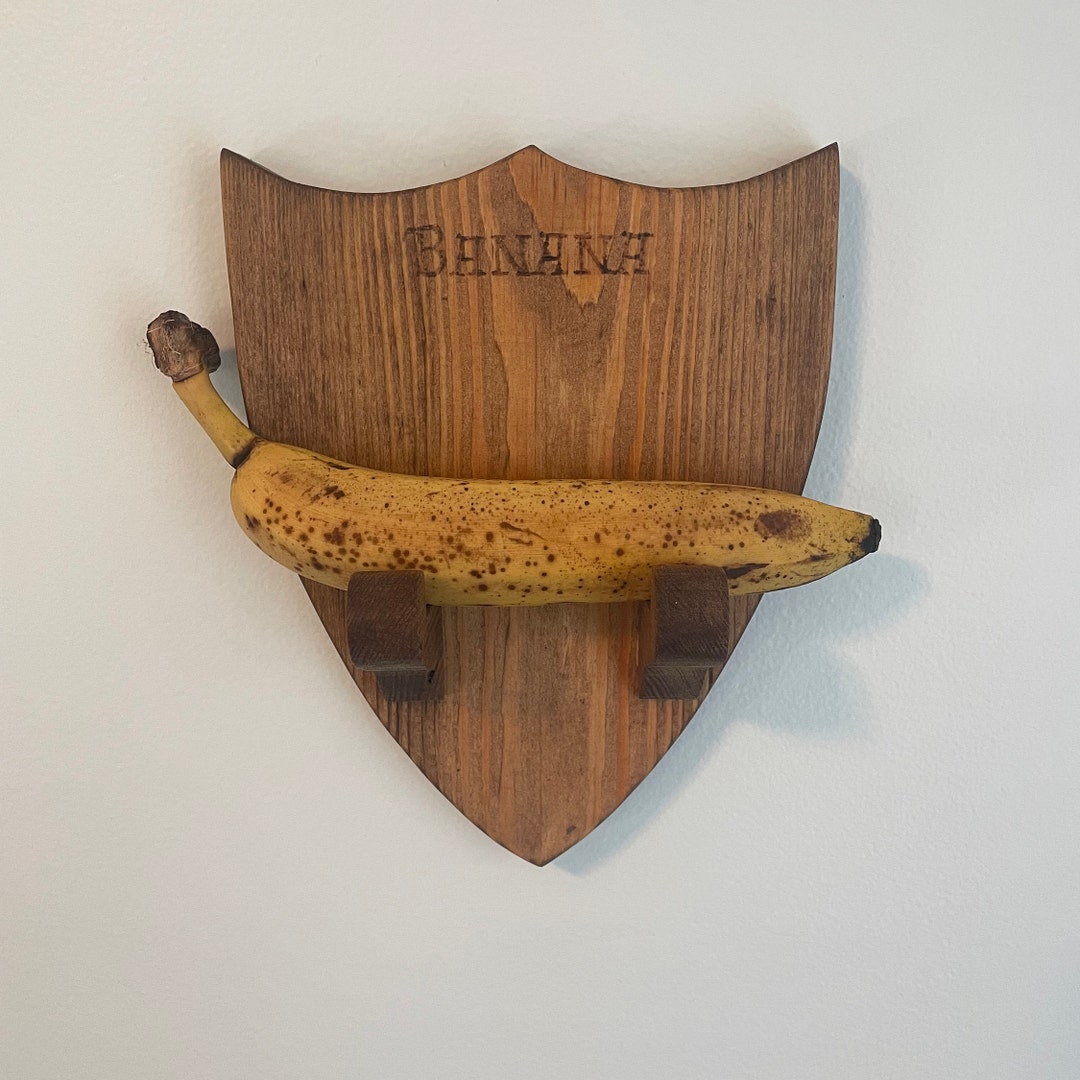 Banana Holder Wooden Wall Mount Banana Wall Mountbanana Tree Geat