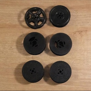 Typewriter Spools Universal Lot of 3 Sets