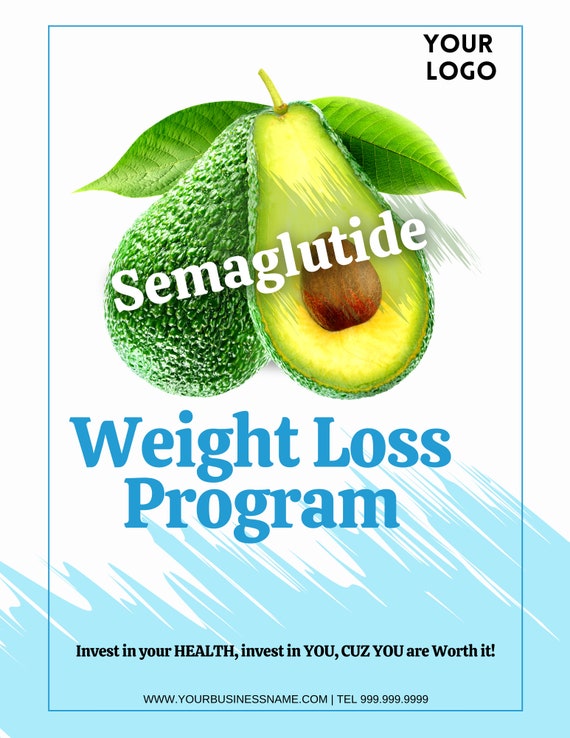 semaglutide poster Semaglutide Patient Booklet - Canva Editable