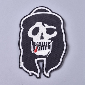 Skulls - Iron on patch - Embroided patch - Applique