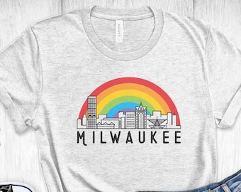 Camiseta del Orgullo de Milwaukee: Arcoíris, Desfile del Orgullo LGBTQ+