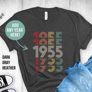 70th Birthday Shirt, 1955 Shirt, Milestone birthday shirt, Vintage Birthday Shirt, 70th Birthday Gift, 70th gift for him, 70th gift for her