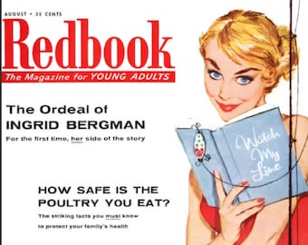 Magazine Redbook Août 1956 Téléchargement PDF