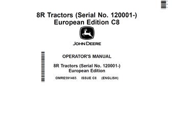 John Deere 8R Traktor Wartung und Bedienungsanleitung OMRE591465 Handbuch PDF 6