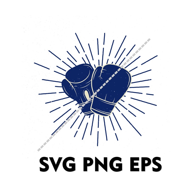 Boxing Gloves SVG PNG EPS Etsy