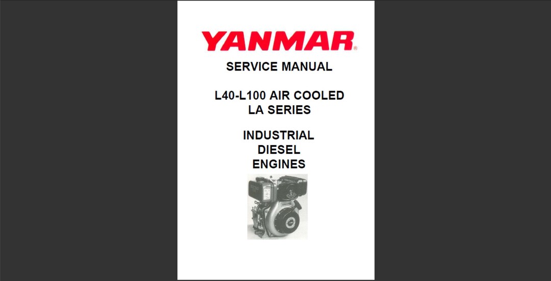 Yanmar La Series Models L40AE, L48AE, L6OAE, L70AE, L75AE, L90AE and ...