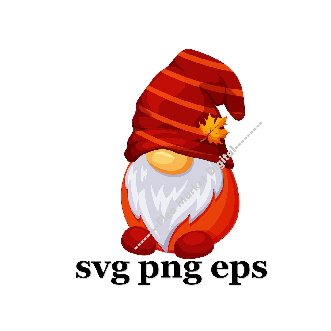 gnome-svg-png-eps-clipart-15-etsy