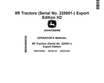 Manual de mantenimiento y operadores del tractor John Deere 8R OMTA28884 PDF 16