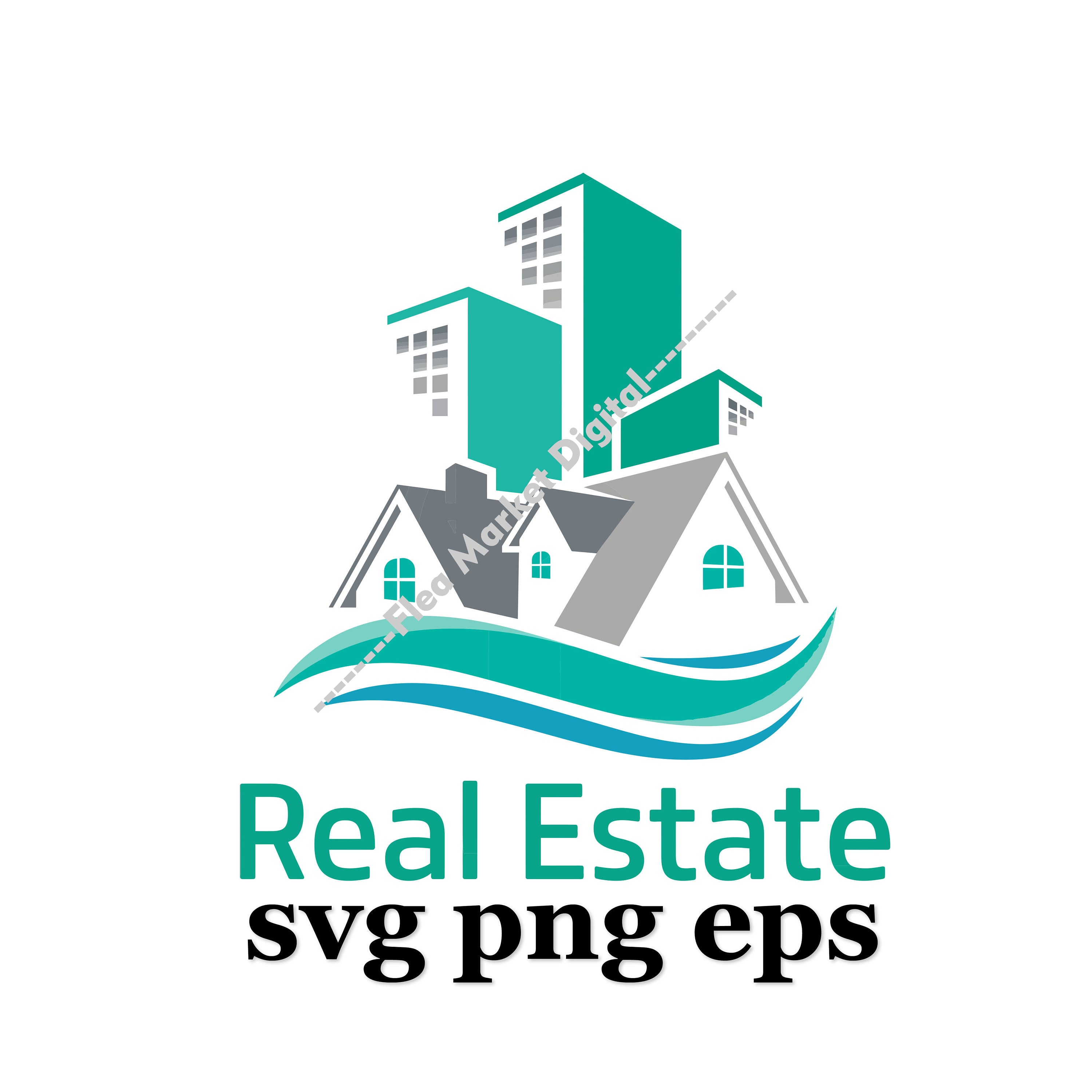 Real Estate Logo SVG PNG EPS Instant Download Etsy Singapore