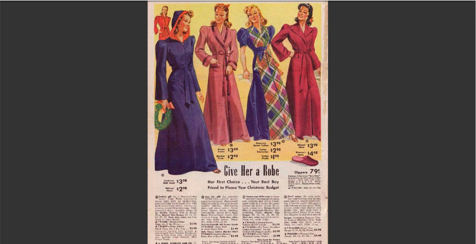 1940 Sears Christmas Wishbook Catalog PDF Download Etsy