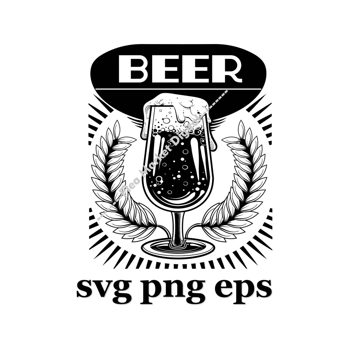 Beer Glass SVG PNG EPS Logo Clipart 4 Etsy beer-glass-svg-png-eps-logo-clipart-4-etsy