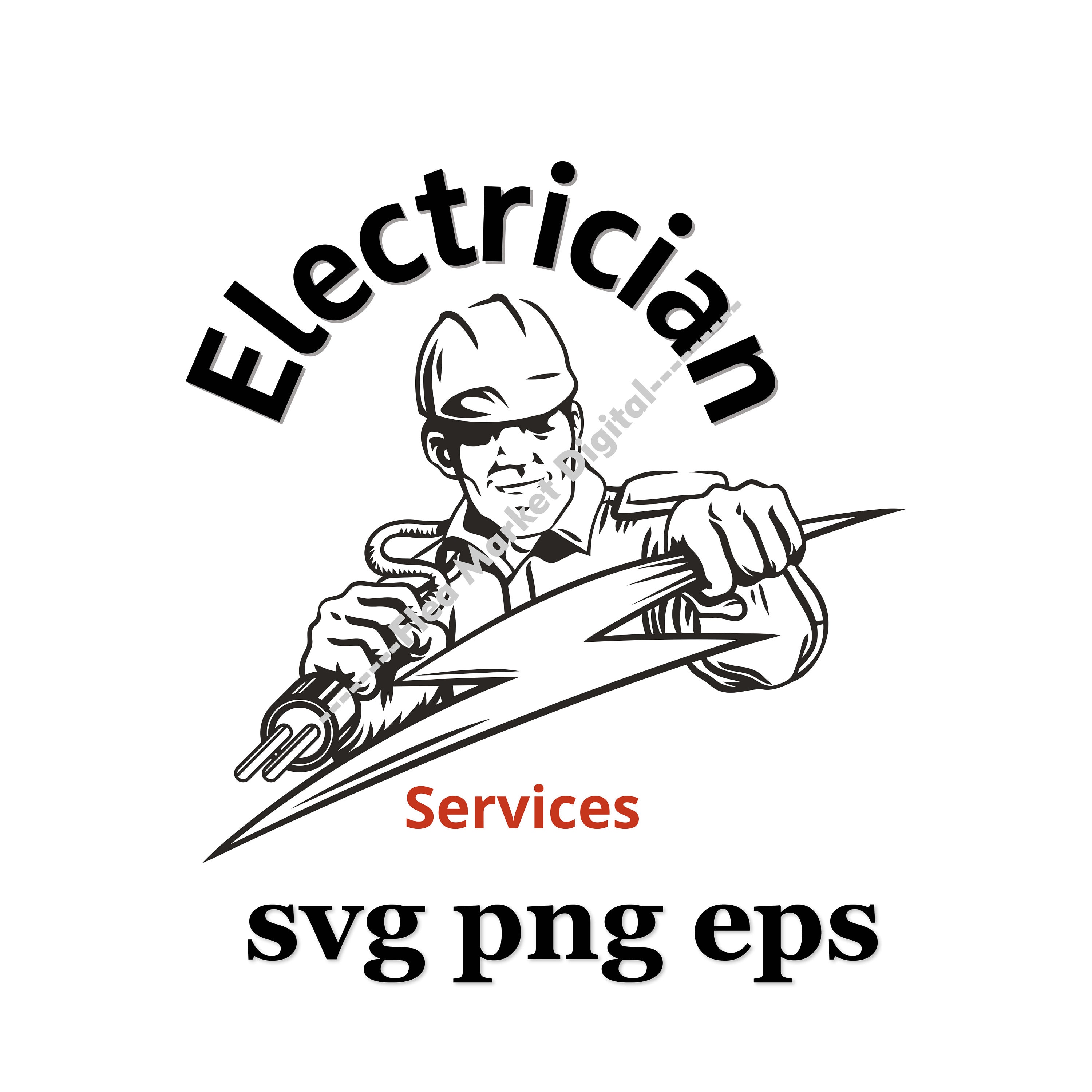 Electrician Service Logo SVG PNG EPS Clipart Etsy electrician-service-logo-svg-png-eps-clipart-etsy