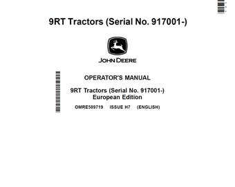 Manual de mantenimiento y operación del tractor John Deere 9RT OMRE589719 PDF 10