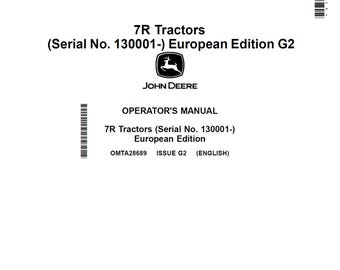 Manual de mantenimiento y operación del tractor John Deere 7R OMTA28689 PDF 12