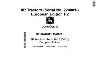Manual de mantenimiento y operadores del tractor John Deere 8R OMTA28866 PDF 15