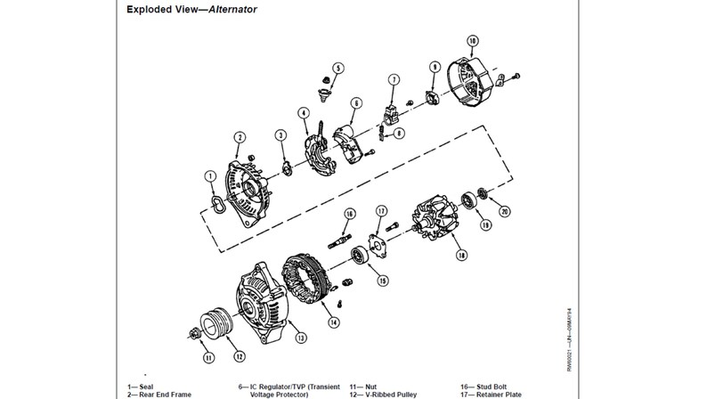 John Deere 4730 4830 Self-propelled Sprayer Repair Technical Manual ...