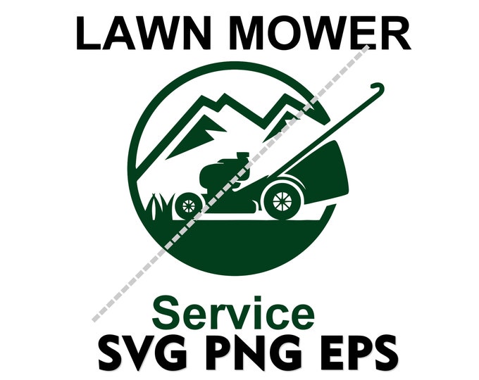 Racing Lawnmower Cartoon Isolated Vector Illustration Digital Download ...