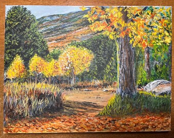 Falling leaves