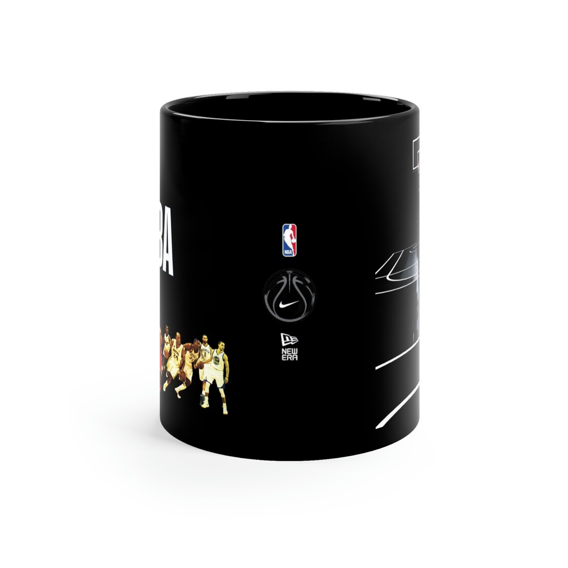 NBA Mug NBA Lovers Basketball Lovers Basketball Mug Coffee Etsy