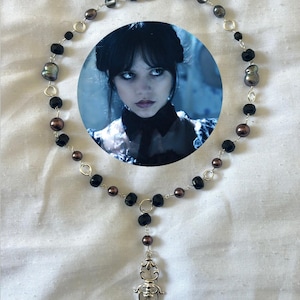 Wednesday Inspired Necklace - Wednesday Family Addams