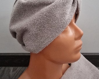 Towel and hair towel turban for girls and woman