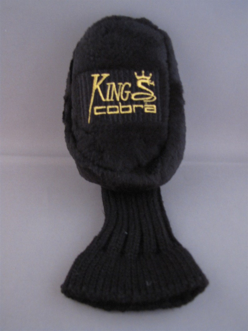 King Cobra Mallet Putter Headcover Black NWOT Etsy