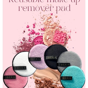 Reusable makeup remover pads