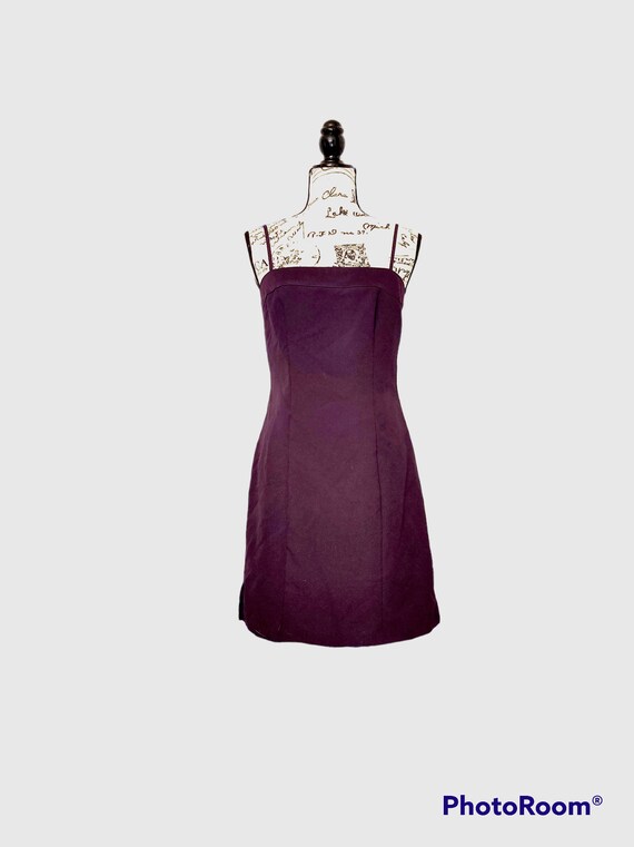 Vintage Purple cocktail dress size 7/8 - image 1