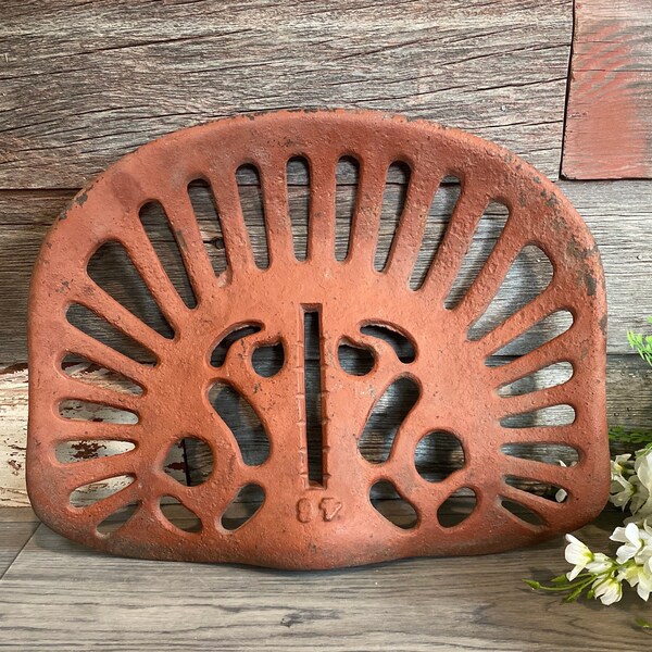 Antique Tractor Seat Etsy