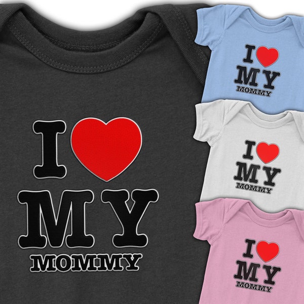 Mommy’s little love onesie | I love my mommy | Ideal gift for new mothers | 8183