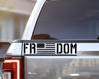 Adesivo con bandiera americana: adesivo in vinile patriottico, regalo per veterani