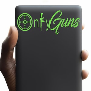 憲法修正第2条ステッカー：2A、OnlyGuns - 愛国心あふれるステッカー