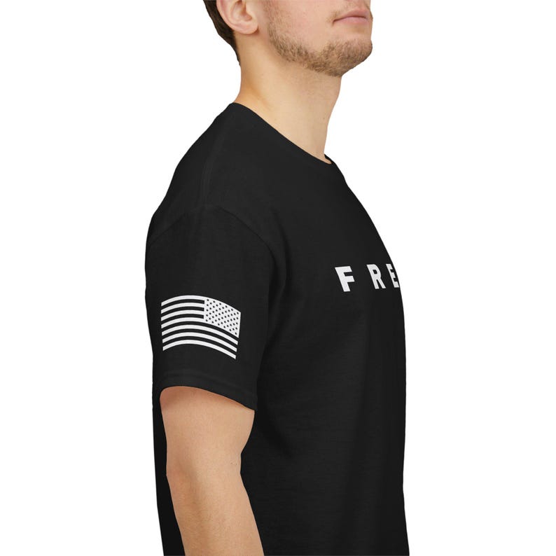 In Honor of Charlie Kirk: Freedom Tee, Patriotic, America 250, Pro American, Patriot image 5