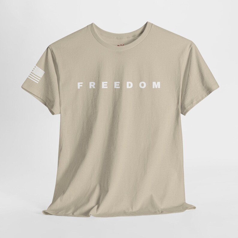 In Honor of Charlie Kirk: Freedom Tee, Patriotic, America 250, Pro American, Patriot image 9