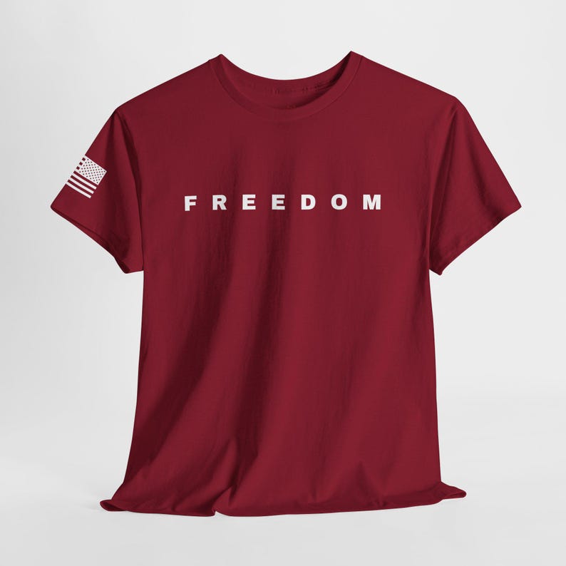 In Honor of Charlie Kirk: Freedom Tee, Patriotic, America 250, Pro American, Patriot image 10