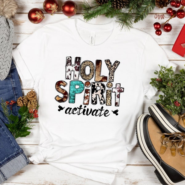 Activated Holy Spirit Shirt - Etsy