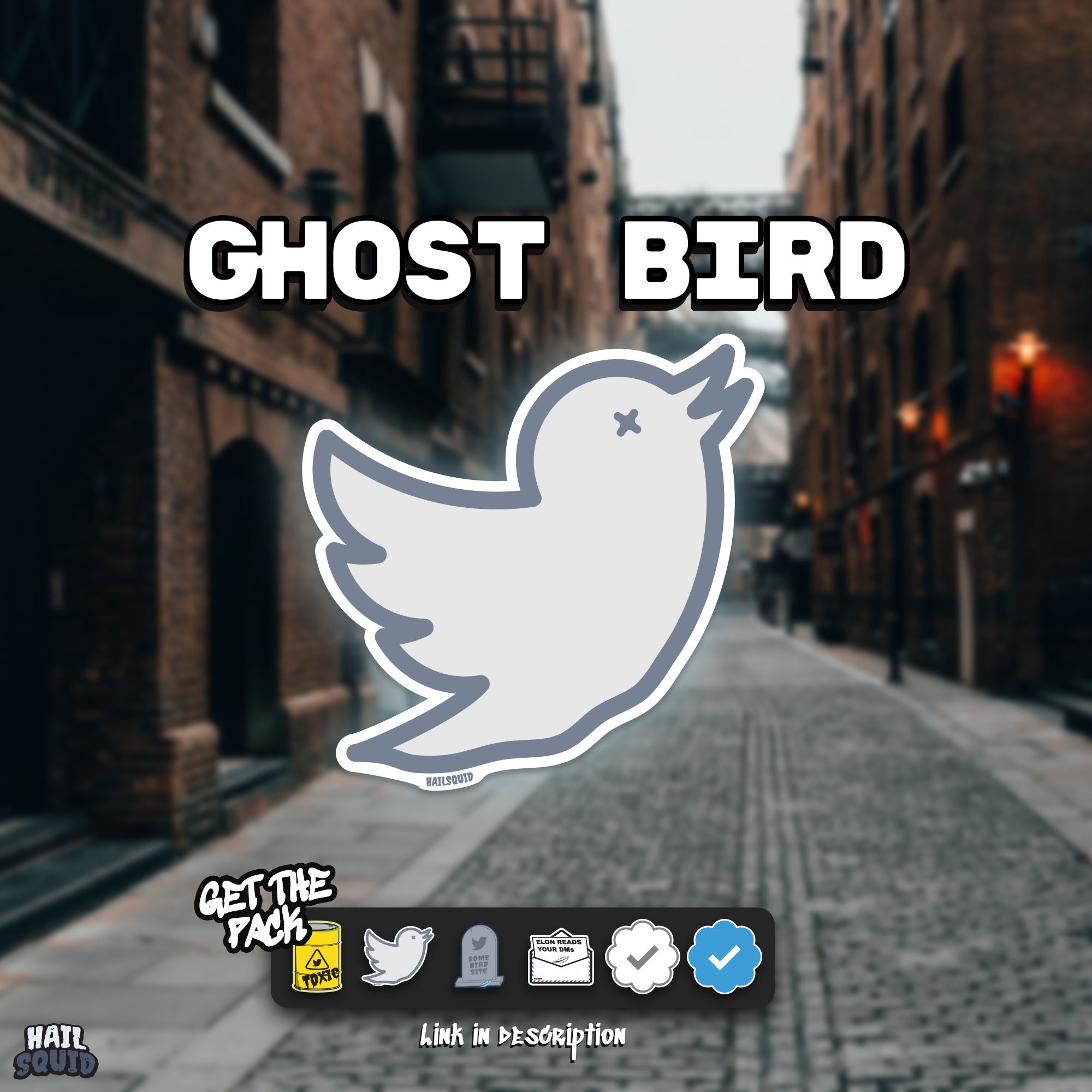 Twitter Bird Logo Stickers for Sale