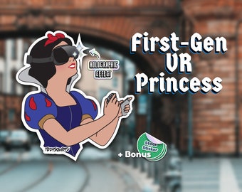 First-Gen VR Princess (Snow White) Sticker