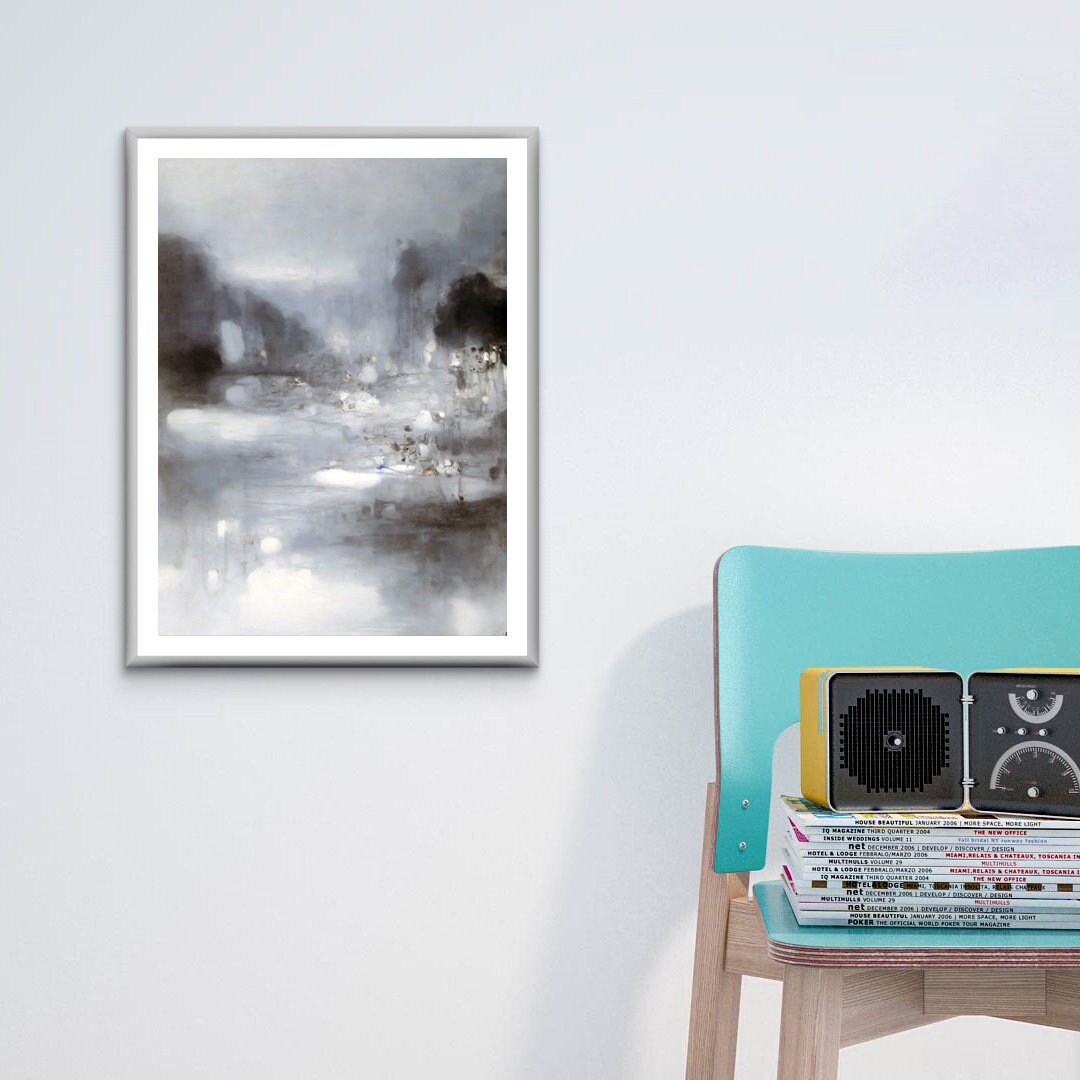 An Abstract Painting, Modern, Printable Digital Download , House Wall ...