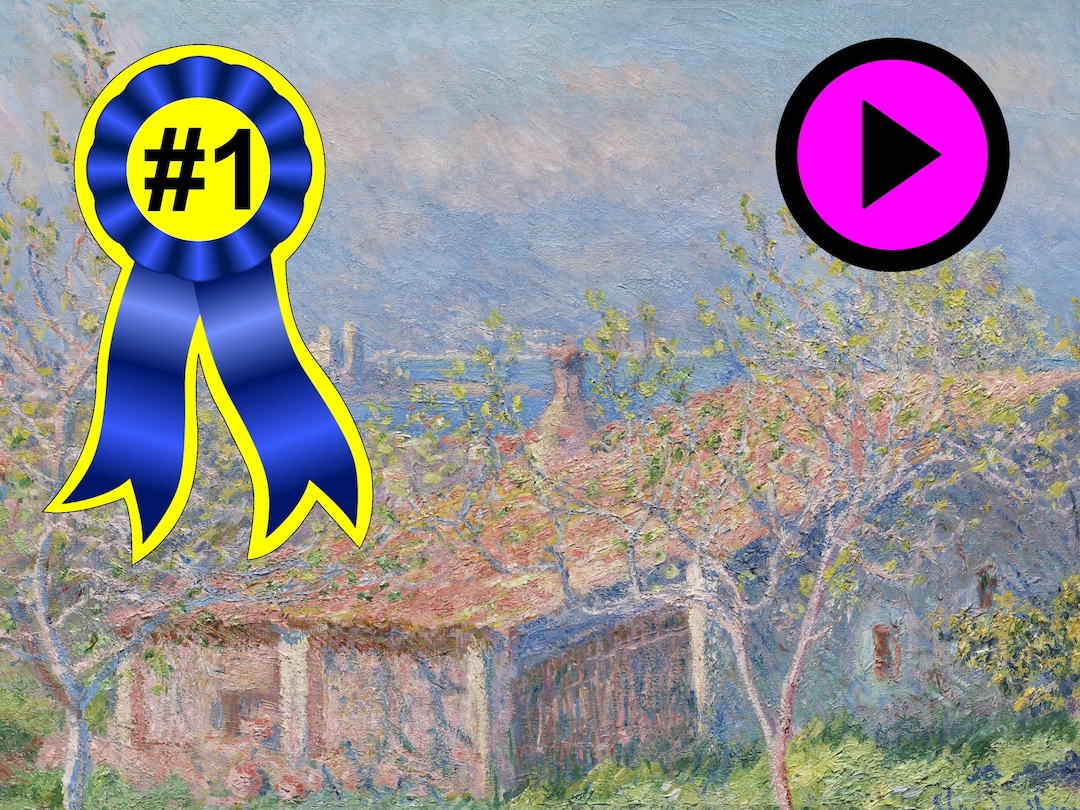 Claude Prints Instant Downloads Impressionist Wall Art