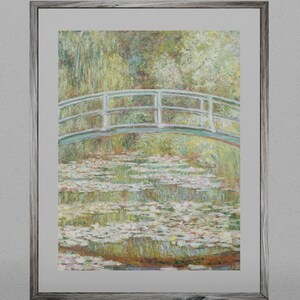 Monet Water Lilies Prints Printable Impressionist Wall Art - Etsy