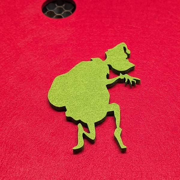 Grinch Felt Cutout Craft Grinch Craft Felt Craft Supply