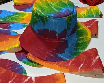 Bucket Hat tie dye hat tie-dye bucket hat tie-dye tie dye bucket hat