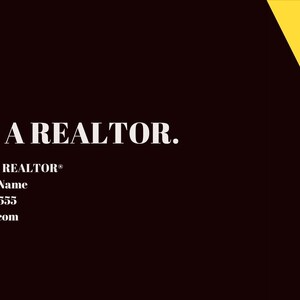 I am a REALTOR | Presentation