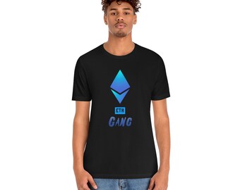 Unisex Ethereum ETH GANG Short Sleeve Tee